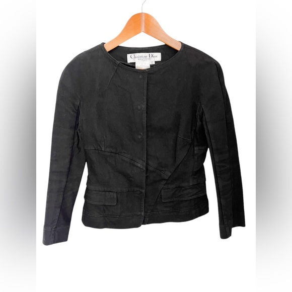 Christian Dior black denim jacket - Picture 1 of 12